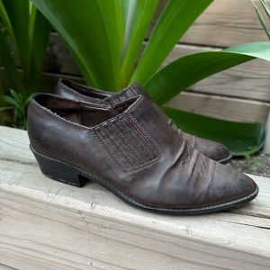 Vintage Western boot shoe